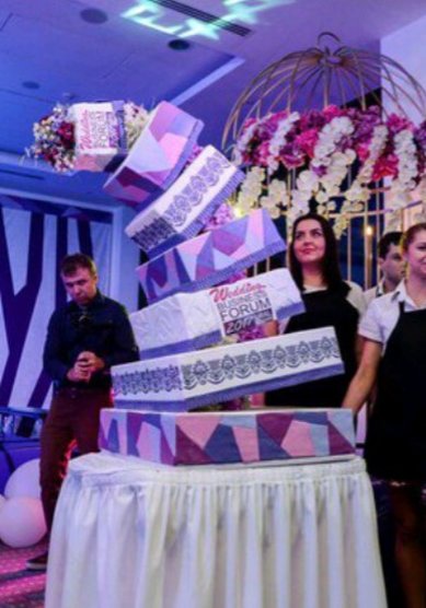 Торт на свадьбу Шоу-торт (С105167) - Компания Солодухина Ольга