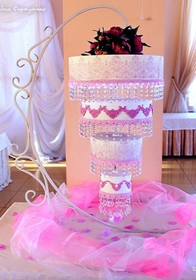 Свадебный торт Торт-люстра (С105170) - Компания Солодухина Ольга