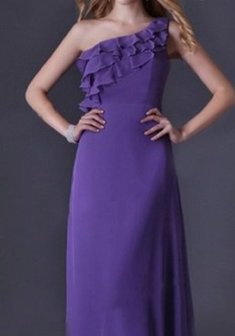 Вечернее платье И53409. С прямой юбкой, длинное без шлейфа.