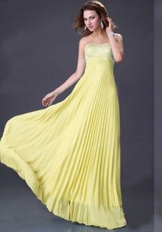 Вечернее платье И53418. А-силуэт, длинное без шлейфа.