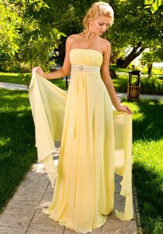 Вечернее платье Д53733. В греческом стиле, длинное без шлейфа.