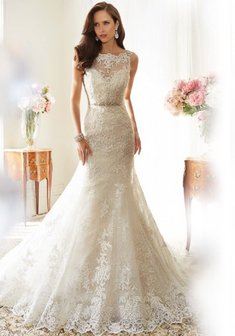 Свадебное платье М53766. Силуэт Русалка (Рыбка), длинное без шлейфа.