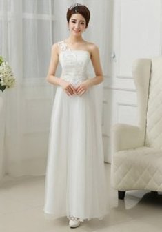 Свадебное платье Р53801. С прямой юбкой, длинное без шлейфа.