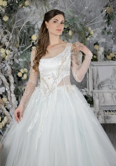 Свадебное платье 1-С69296 - Свадебный салон Студия пошива платьев Alisa Couture